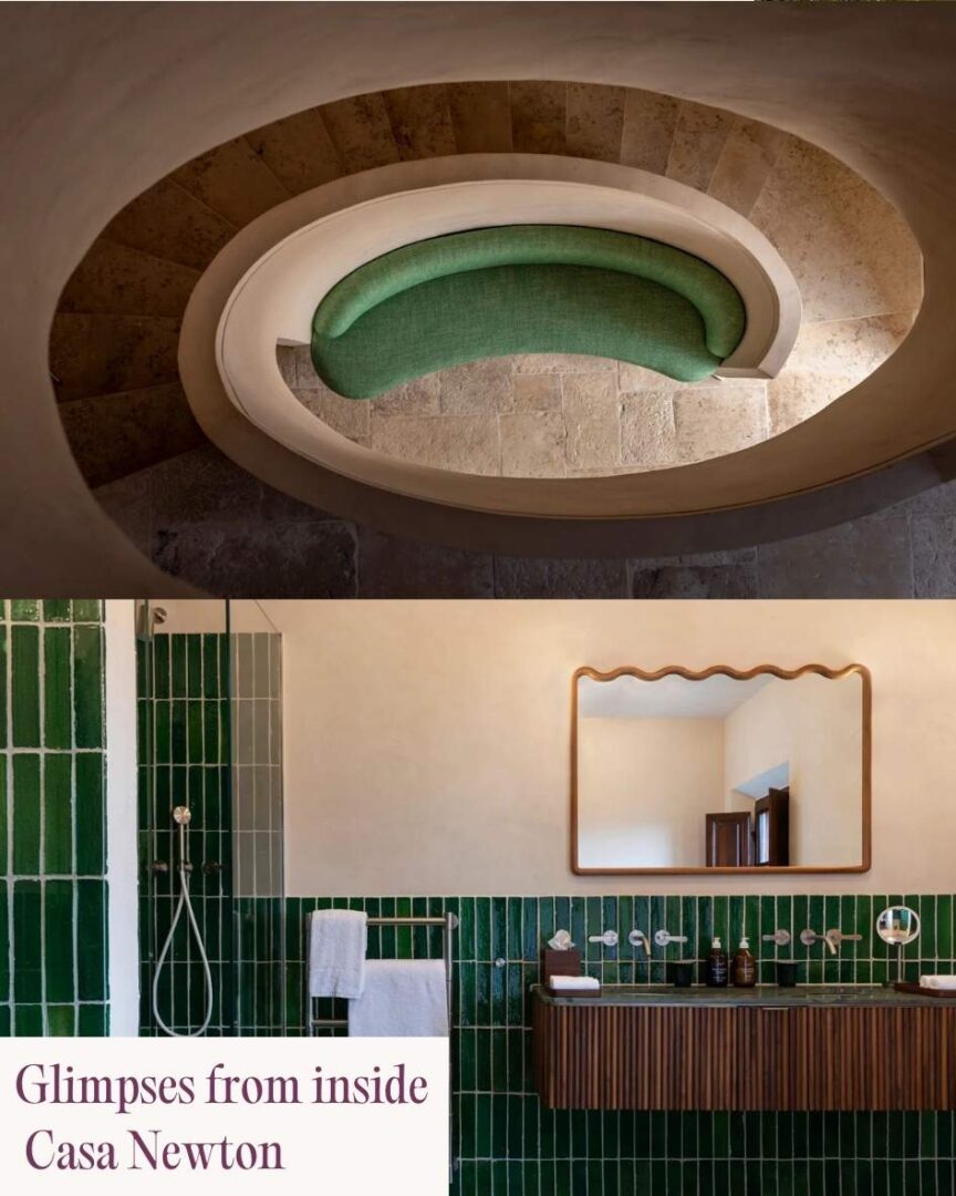 Interior photos of Casa Newton